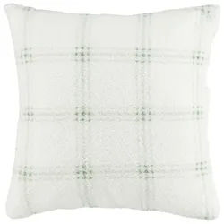 X-Mas Kissenhülle , Grün, Weiß , Textil , Weihnachten , 48x48 cm , Heimtextilien, Bezüge, Kissenbezüge