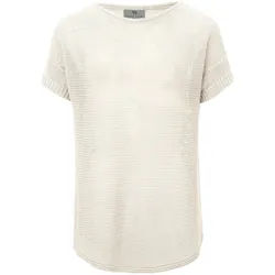 Le pull, 100% lin. Peter Hahn blanc