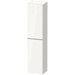 Duravit D-Neo Hochschrank 40 x 176 cm, 1 Tür Anschlag links, Griff edelstahl gebürstet, Badmöbel,