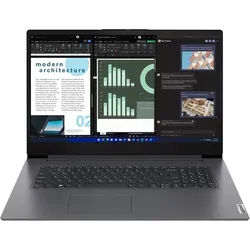 LENOVO V17 G4 IRU Iron Grey (82A2000AGE) Intel Core i3-1315U, 2C+4c/8T, 1.20-4.50GHz, 8GB RAM, 256GB M.2 SSD, Intel UHD Graphics (iGPU), FreeDOS