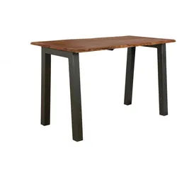 Kawola Bartisch Ergea Holz Akazie , Braun , Echtholz,Akazie , Rechteckig , 80x92x147 cm , Esszimmer, Barmöbel, Bartische