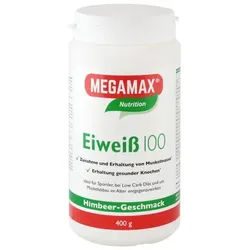 EIWEISS 100 Himbeer Quark Megamax Pulver 400 g