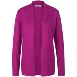 Le gilet modèle Caro en soie et cachemire Peter Hahn Seide/Kaschmir fuchsia