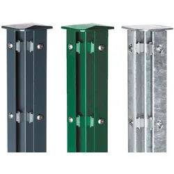 Eck-Pfosten Q 60 ALU-Kappe A - 2400 - 7016