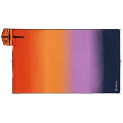 Nemo Victory Patio Blanket Medium sun orange stripe