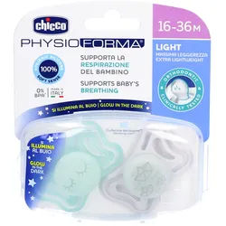 Chicco Physiologischer Schnuller Physioforma Light 16-36m