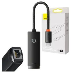Network adapter Lite Series USB-C to RJ45 (black)