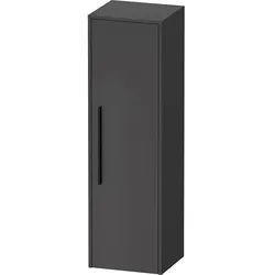 Duravit D-Code Halbhochschrank DC1338RBD490000 Griffe Diamantschwarz, Graphit Matt, 400x1320x36 mm