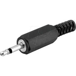 GOOBAY 11011 - 3,5 mm Klinkenstecker, mono, 2-polig
