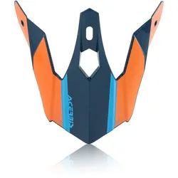 Acerbis Steel Kinder/Eclipse Helmschirm, blau-orange