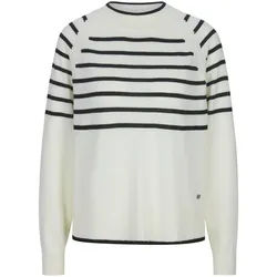 Le pull manches longues raglan BASLER blanc