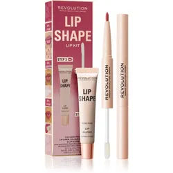 Revolution Lip Shape Kit Lippenset Farbton Rose Pink 1 St.