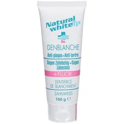 Natural White® Zahnweiss Zahnpasta mit Fluorid & Anisextrakt