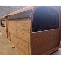 JVmoebel Sauna Holzsauna Außensauna Holz Kiefernholz Saunahaus Sauna Häuschen, BxTxH: 480 x 230 x 260 cm, 46,00 mm, (1-St., 1x Sauna) Made in Europa