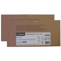 Sagem Egt Agoris 7220 Toner Black Pack Of 2