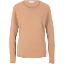 Le pull encolure ronde Peter Hahn marron