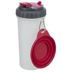 Futter- und Wasserbehälter für unterwegs 2 x 0,35 ltr Pro 2 Stück