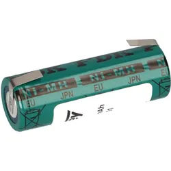 Akku Oral-B Triumph 5000 9000 3731 3738 3745 SANYO FDK 1,2V 2700mAh 17x48mm
