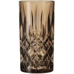 Nachtmann Longdrinkglas , Braun , Glas , 2-teilig , 395 ml , Made in Germany , Gläser, Trinkgläser