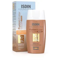 Isdin Sonnenschutzcreme FOTOPROTECTOR fusion water color SPF50 bronce 50ml
