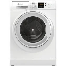 BAUKNECHT Waschmaschine W8 W6400 A, 8 kg, 1400 U/min, Flecken 40°, Kurz 45‘, Option Extra Touch, AutoClean weiß