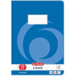 Herlitz Schulheft Schulheft A4 32 Blatt Lineatur 27 FSC Mix
