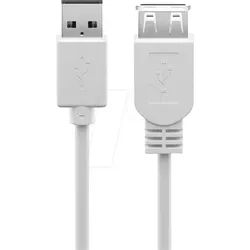 GOOBAY 96197 - USB 2.0 Hi-Speed Verlängerungskabel 0,6 m weiß