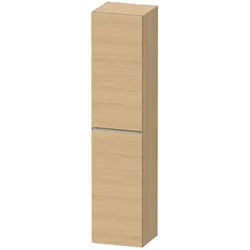 Duravit D-Neo Hochschrank 40 x 176 cm, 1 Tür Anschlag rechts, Griff edelstahl gebürstet, Badmöbel,