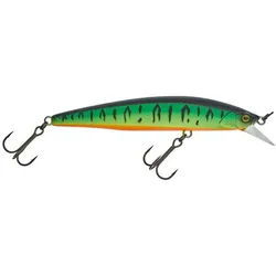Illex Kunstköder Illex Rerange 95 SP Wobbler 10,9g Jerkbait Barsch Zander Hecht Minnow, (Packung, 1-St) grün