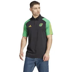 adidas Jamaika Tiro 23 Baumwolle Poloshirt 2023 schwarz S