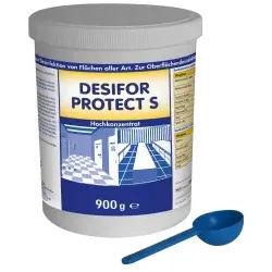 Dr. Schnell DESIFOR PROTECT S Flächendesinfektion, Hochkonzentrat, Pulverkonzentrat für Schnell- und prophylaktische Flächendesinfektion, 900 g - Dose