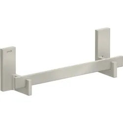 hansgrohe AXOR UNIVERSAL Rectangular Haltestange, Länge 340mm, Metall, 42613800, Farbe: Edelstahl-Optik