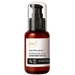 oxy8 Naturkosmetik - Dermasun Face Sunscreen LSF 50+ (Spf 50+) Sonnencreme Gesicht 100% natürlich Creme 50 ml
