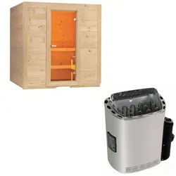 Sentiotec Sauna Komplettset Basic Medium | Scandia Next | 4 Pers.