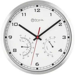 Miraval Funkwanduhr Thermo-/ Hygrometer - 4-MV6684-1
