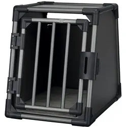 TRIXIE Hunde-Transportbox Transportbox graphit Größe: S Maße: 48 x 56 x 61 cm