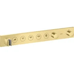 hansgrohe Fertigmontageset Axor Select UP-Thermostat., 5 Verbr., brushed brass
