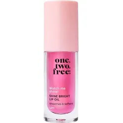 Onetwofree! Pflege GesichtspflegeShine Bright Lip Oil 03 Iconic Pink 5 ml