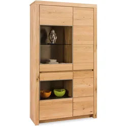 Vitrine witlake SORAGA (BHT 112.30x200.80x42.10 cm) - BHT 112.30x200.80x42.10 cm