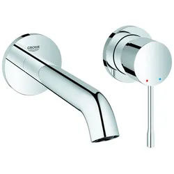 GROHE 2-Loch Waschtischarmatur Unterputz Essence Ausladung 183mm chrom, 29192001 29192001