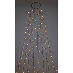 LED Baummantel gefrostet 400 bernsteinf. LED außen 6395-820