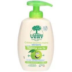 L'arbre Vert Ökologische Handseife für Kinder Grüner Apfel