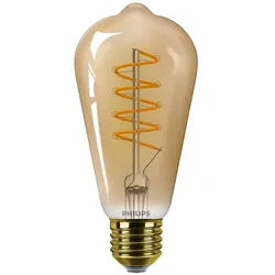 Leuchtmittel LED 4W (250lm) Gold ST64 Dimbar E27 - Philips