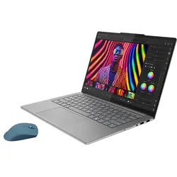 Lenovo Yoga Pro 7 14 U7H-32GB-1TB + Maus Intel® Core Ultra 7 255H Prozessor E-Kerne bis zu 4,40 GHz P-Kerne bis zu 5,10 GHz, Windows 11 Pro 64, 1 TB SSD M.2 2242 PCIe 4.0 TLC, 14,5 Inch, Luna Grey