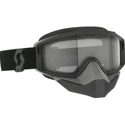 Scott Primal Schwarze Ski Brille, transparent für Männer