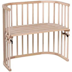 Babybay Beistellbett , Naturfarben , Holz , Buche , 46x79x87 cm , EN 71 , Lattenrost stufenlos höhenverstellbar , Babymöbel & Kindermöbel, Babyzimmer, Babybetten