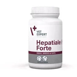 VETEXPERT Hepatiale Forte Kleine Rassen & Katzen 40 Kapseln.
