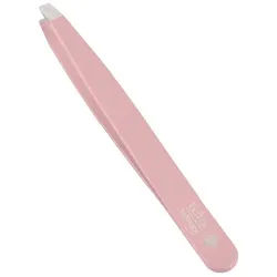 Niegeloh Solingen Pinzette Pinzette, schräg, rostfrei, TopInox, rosa, 1-tlg. rosa