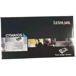 LEXMARK C734A1CG CYAN TONER - 6000 PAGES | FÜR C-734DN