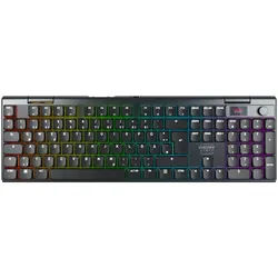 CHERRY XTRFY MX 10.1 Wireless, Starfall Grey, MX2A RGB RED, USB/Bluetooth, DE
